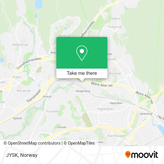 JYSK map