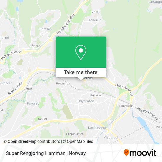 Super Rengjøring Hammani map