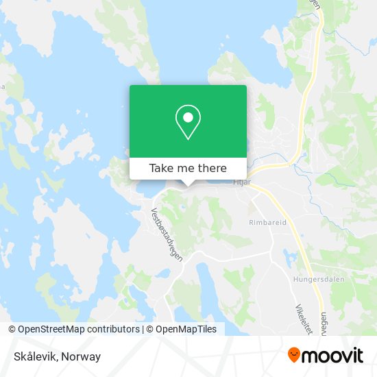 Skålevik map