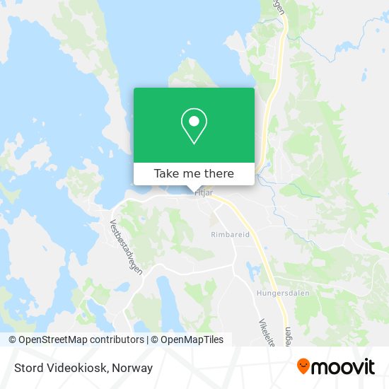 Stord Videokiosk map