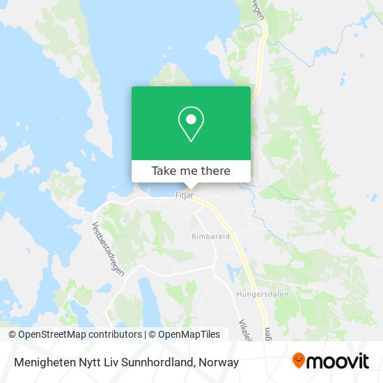 Menigheten Nytt Liv Sunnhordland map