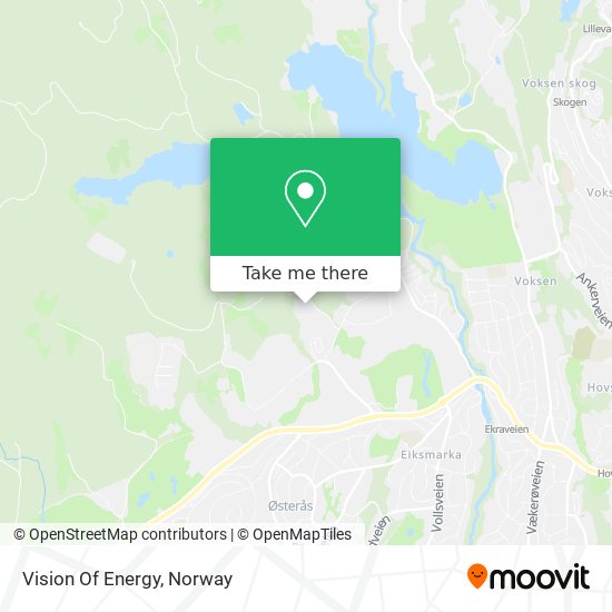 Vision Of Energy map