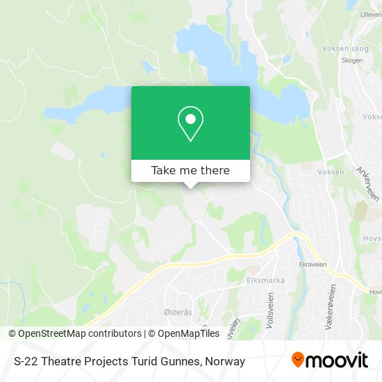 S-22 Theatre Projects Turid Gunnes map