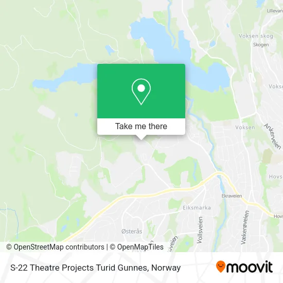 S-22 Theatre Projects Turid Gunnes map