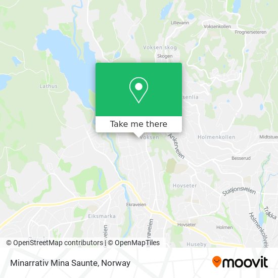 Minarrativ Mina Saunte map