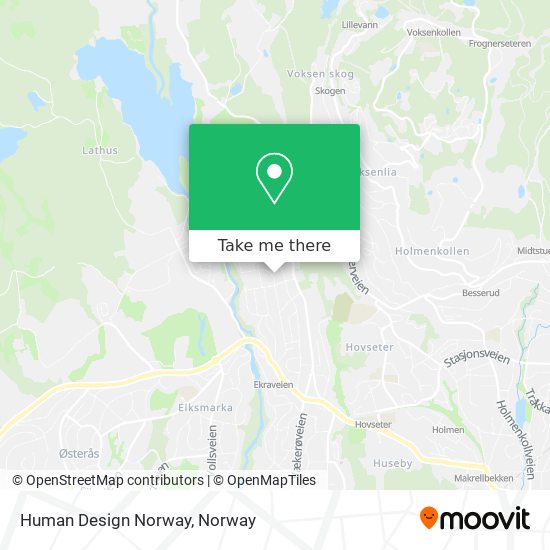 Human Design Norway map