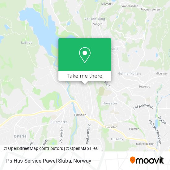 Ps Hus-Service Pawel Skiba map