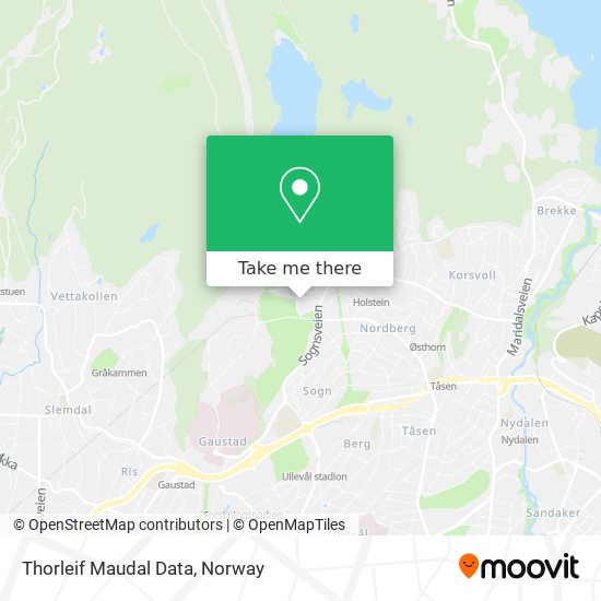 Thorleif Maudal Data map