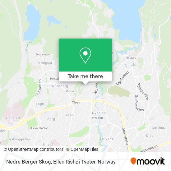 Nedre Berger Skog, Ellen Rishøi Tveter map