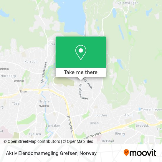 Aktiv Eiendomsmegling Grefsen map