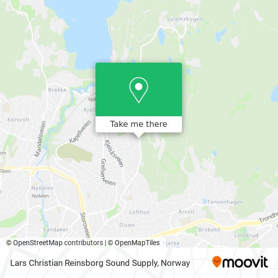 Lars Christian Reinsborg Sound Supply map