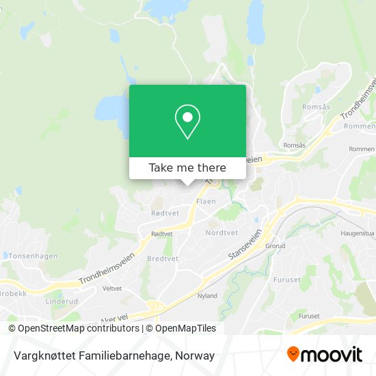 Vargknøttet Familiebarnehage map