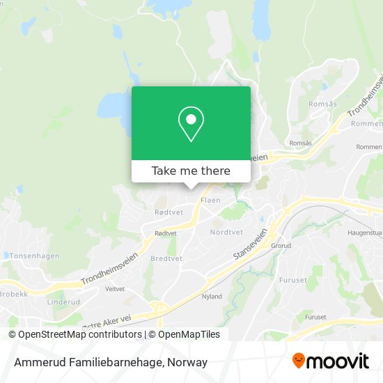 Ammerud Familiebarnehage map