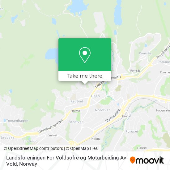 Landsforeningen For Voldsofre og Motarbeiding Av Vold map