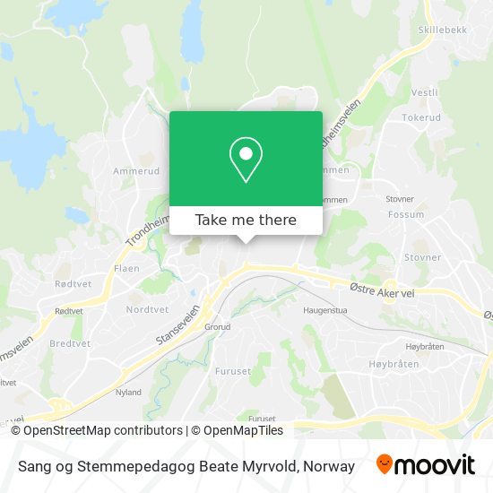 Sang og Stemmepedagog Beate Myrvold map