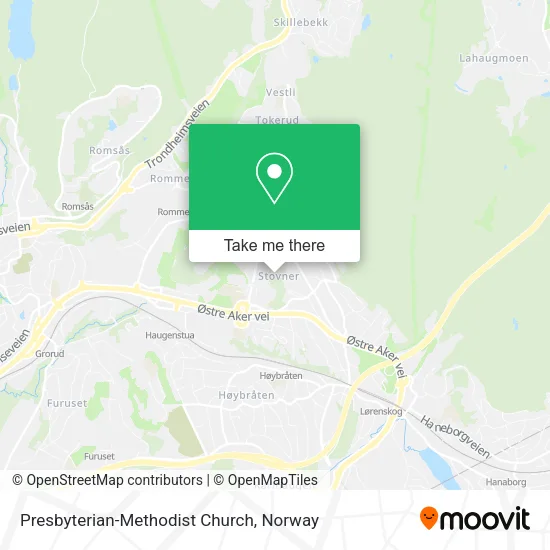 Presbyterian-Methodist Church map