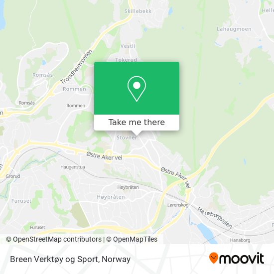 Breen Verktøy og Sport map