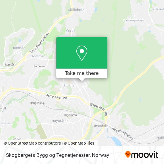 Skogbergets Bygg og Tegnetjenester map