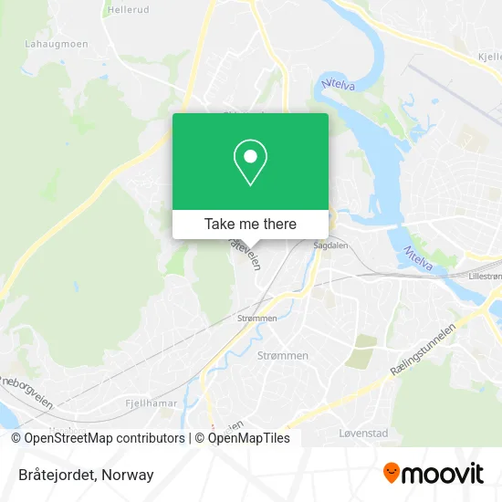 Bråtejordet map