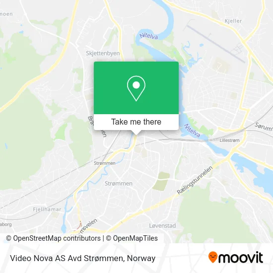Video Nova AS Avd Strømmen map