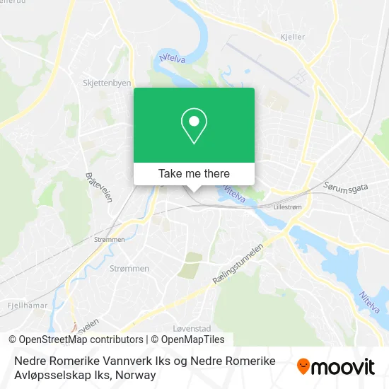 Nedre Romerike Vannverk Iks og Nedre Romerike Avløpsselskap Iks map