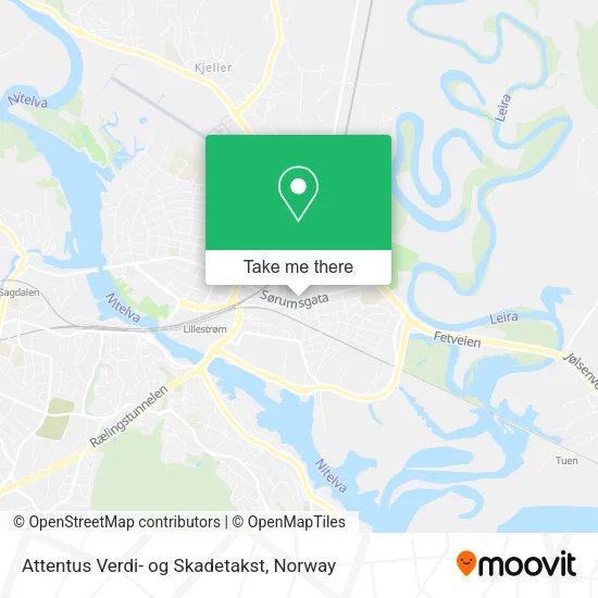 Attentus Verdi- og Skadetakst map