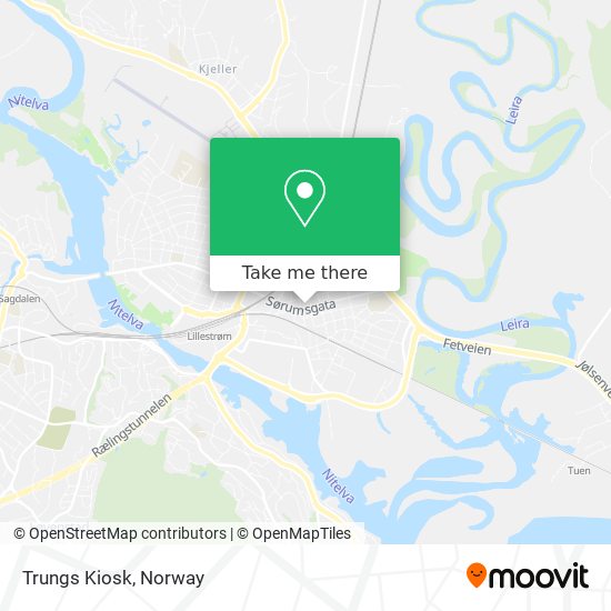 Trungs Kiosk map