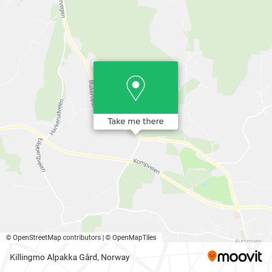 Killingmo Alpakka Gård map