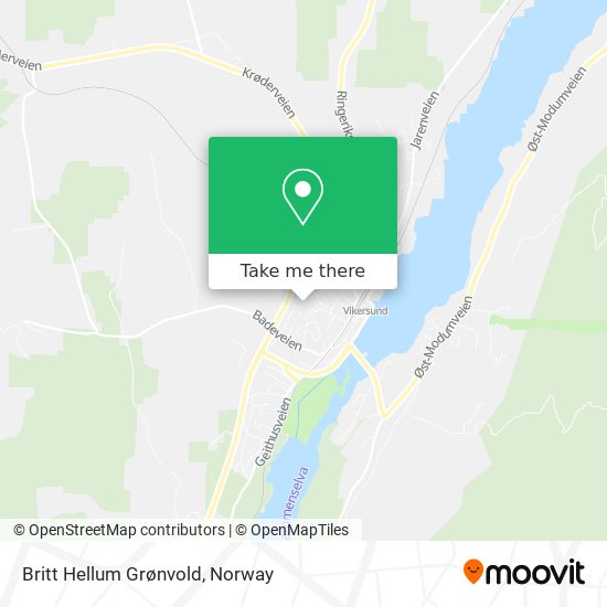 Britt Hellum Grønvold map