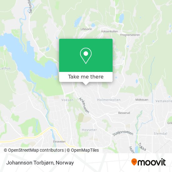 Johannson Torbjørn map
