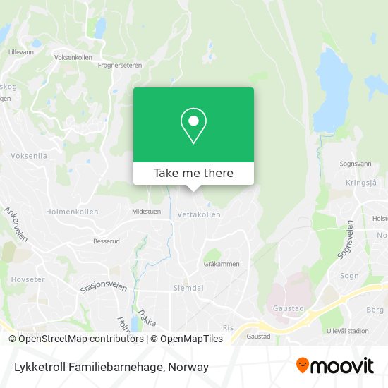 Lykketroll Familiebarnehage map