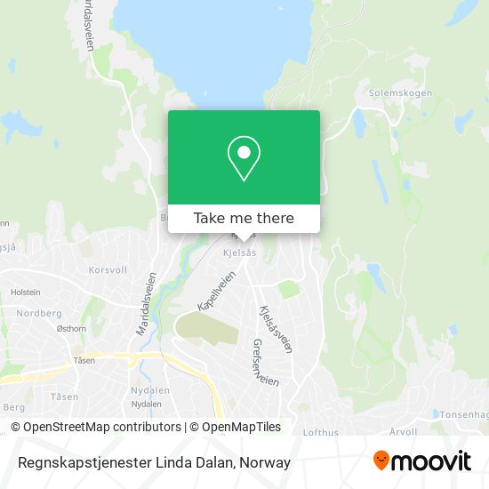 Regnskapstjenester Linda Dalan map