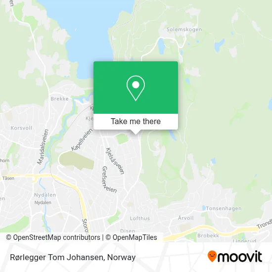 Rørlegger Tom Johansen map