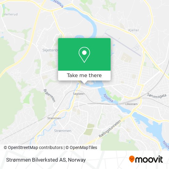 Strømmen Bilverksted AS map