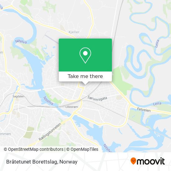 Bråtetunet Borettslag map