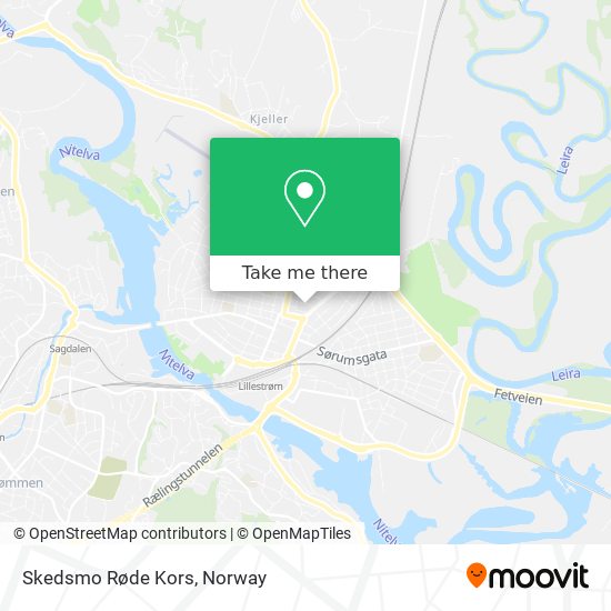 Skedsmo Røde Kors map