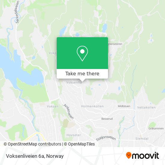 Voksenliveien 6a map