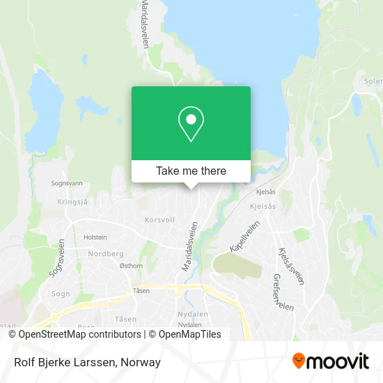 Rolf Bjerke Larssen map