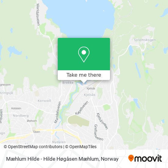 Mæhlum Hilde - Hilde Høgåsen Mæhlum map