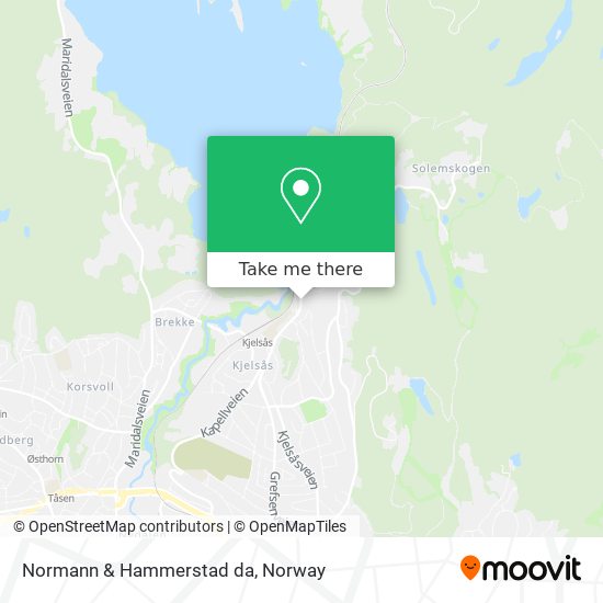 Normann & Hammerstad da map