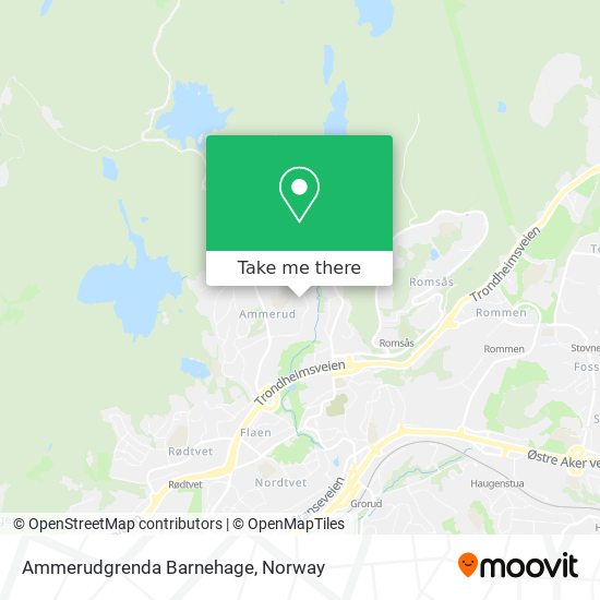 Ammerudgrenda Barnehage map