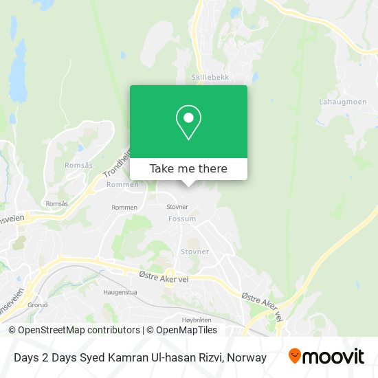 Days 2 Days Syed Kamran Ul-hasan Rizvi map