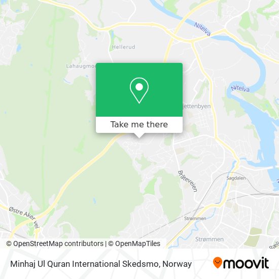 Minhaj Ul Quran International Skedsmo map
