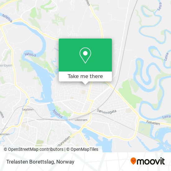 Trelasten Borettslag map