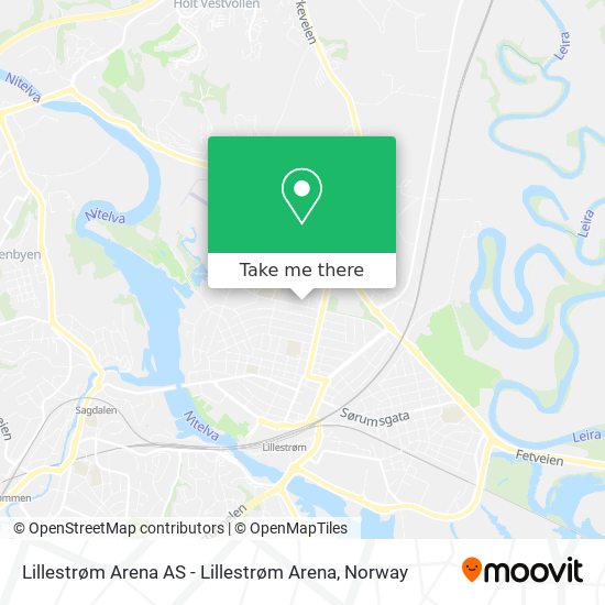 Lillestrøm Arena AS - Lillestrøm Arena map