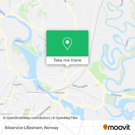 Bilservice Lillestrøm map