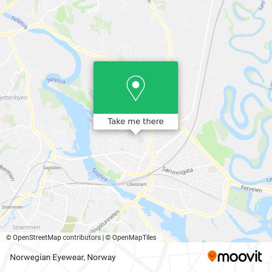 Norwegian Eyewear map