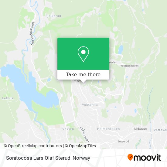 Sonitocosa Lars Olaf Sterud map