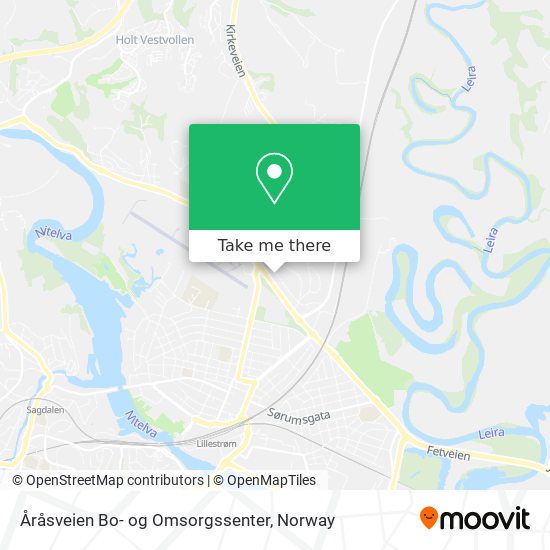 Åråsveien Bo- og Omsorgssenter map