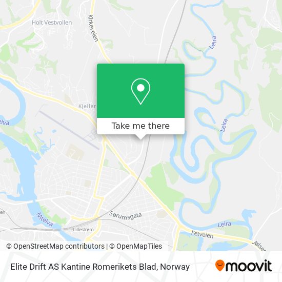 Elite Drift AS Kantine Romerikets Blad map